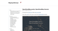 Desktop Screenshot of mappingmashups.net